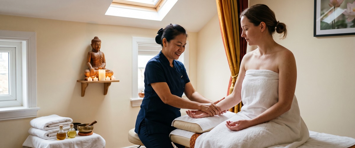 Thai Massage for Office and Desk Workers in Greenock